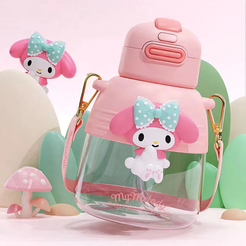 Sanrio Character Rotating Sipper Water Bottle