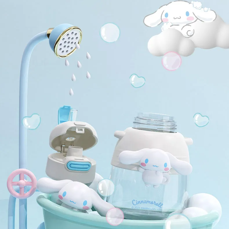 Sanrio Character Rotating Sipper Water Bottle