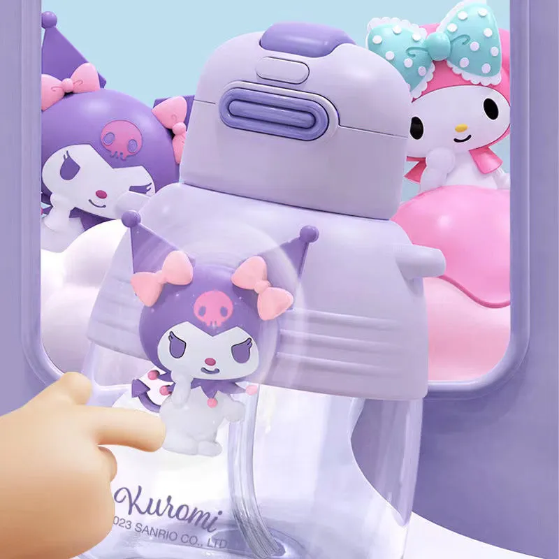 Sanrio Character Rotating Sipper Water Bottle