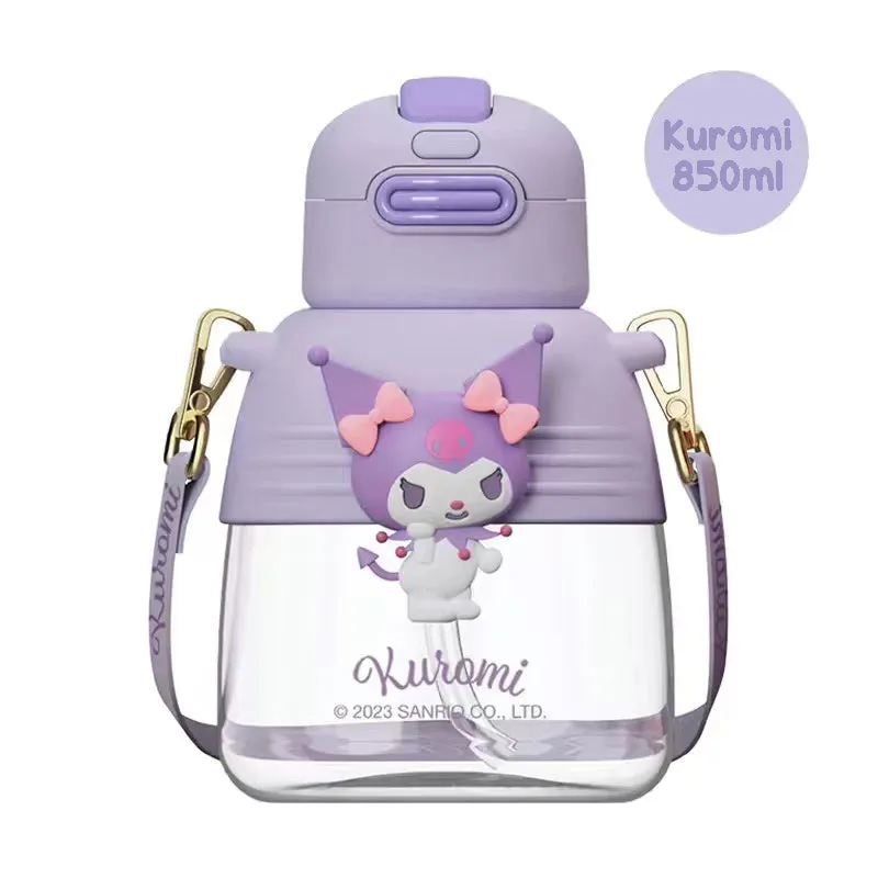 Sanrio Character Rotating Sipper Water Bottle