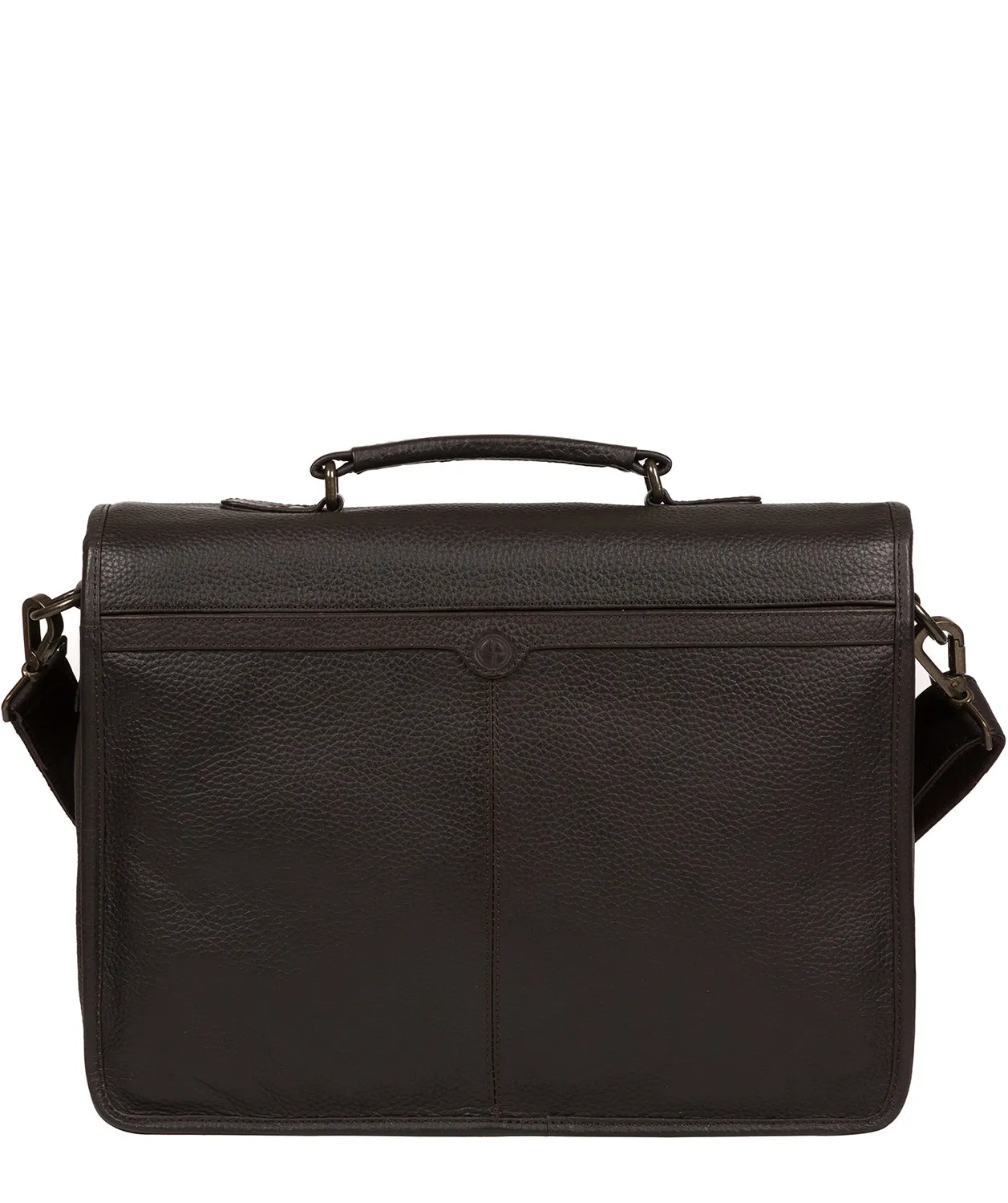 'Scott' Brown Leather Workbag