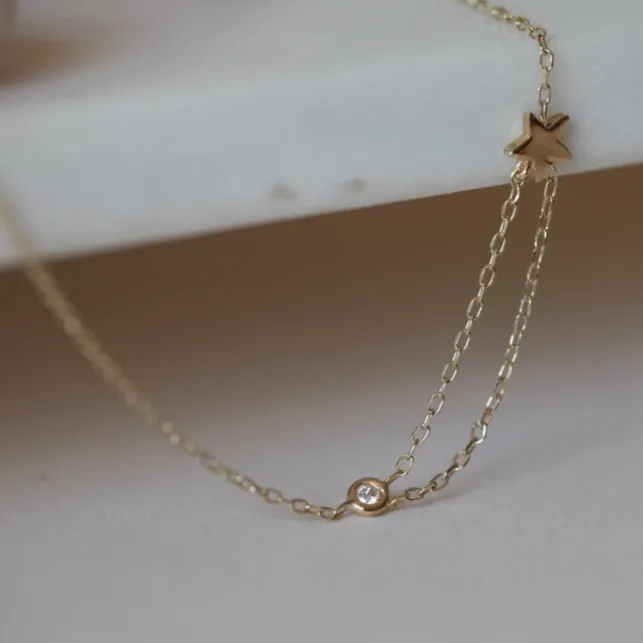Shooting Star Necklace