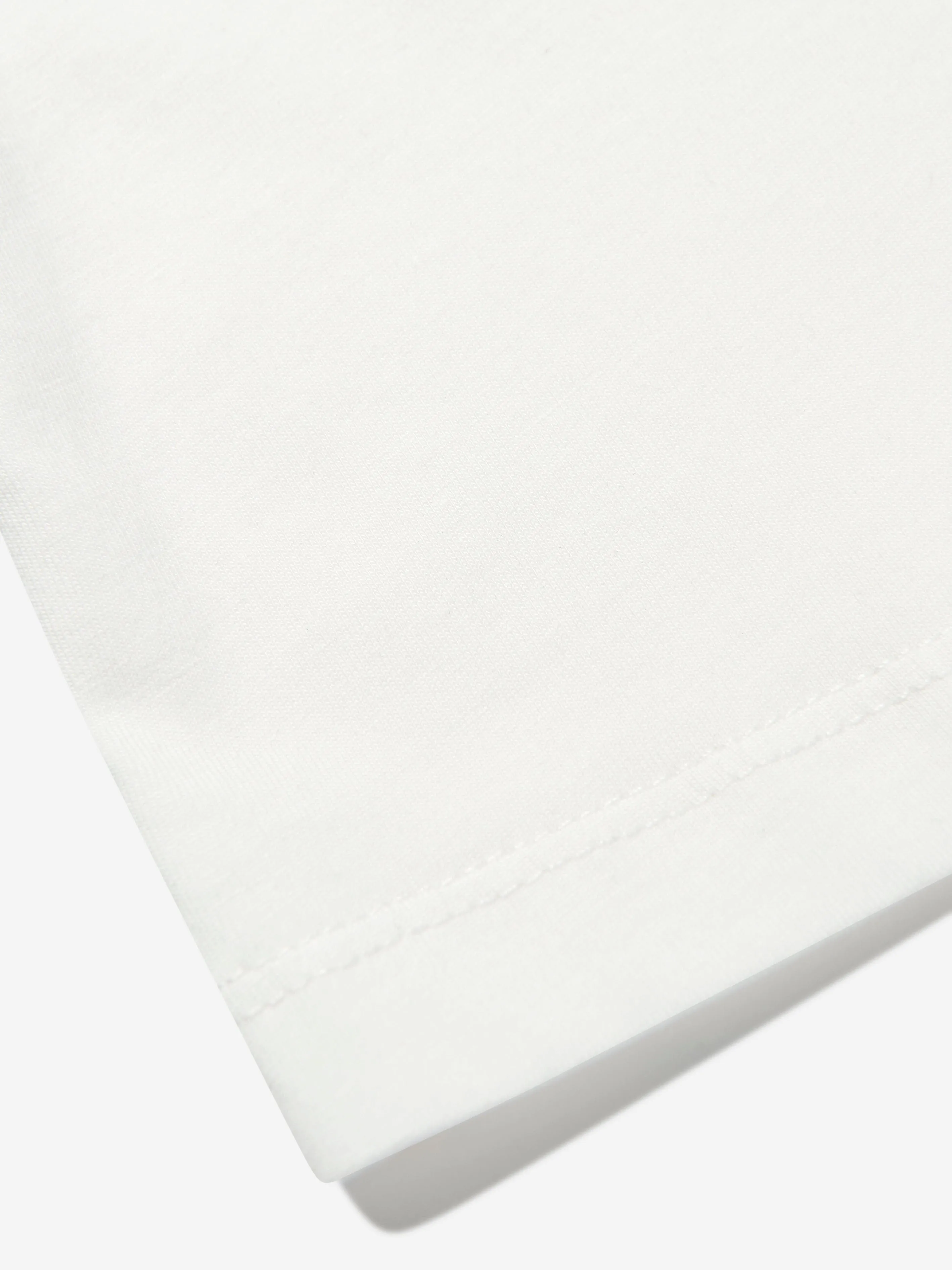 Stella McCartney Girls Logo Print T-Shirt in Ivory