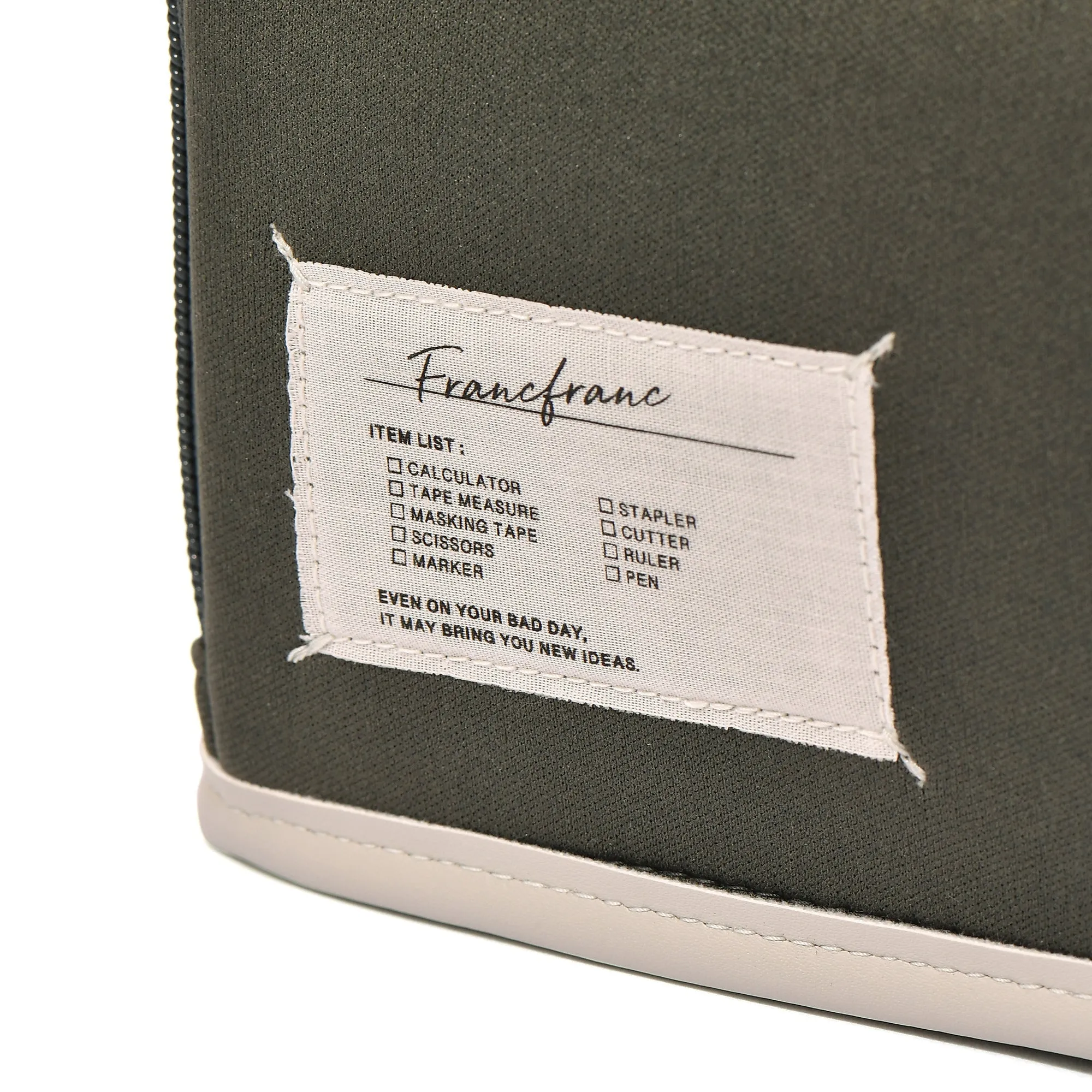 Tag Tool Pen Stand Pouch Gray