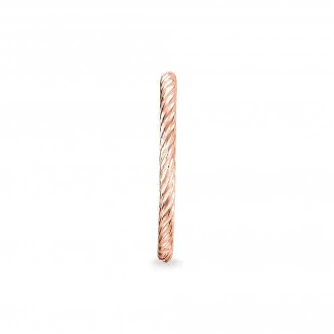 Thomas Sabo Rose Gold Cord Ring TR2121-415-12