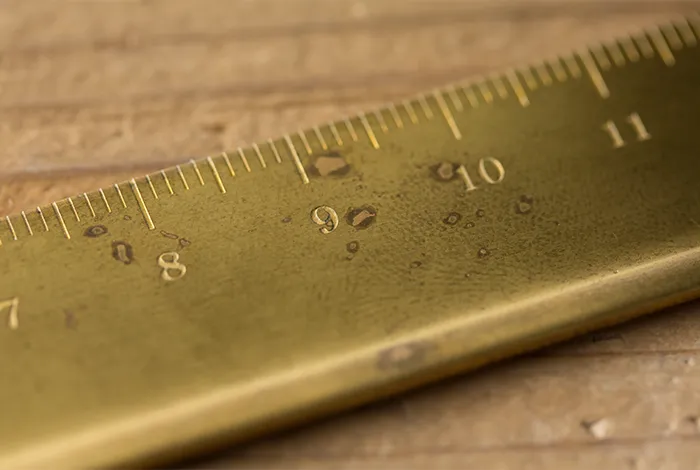 TRAVELER'S COMPANY Brass Ruler