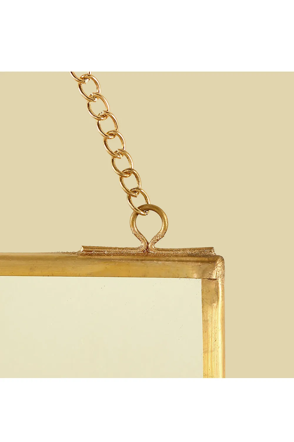 U For Unique Square Mirror Frame