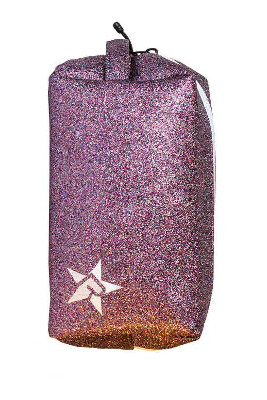Unicorn Rebel Makeup Bag with White Zipper