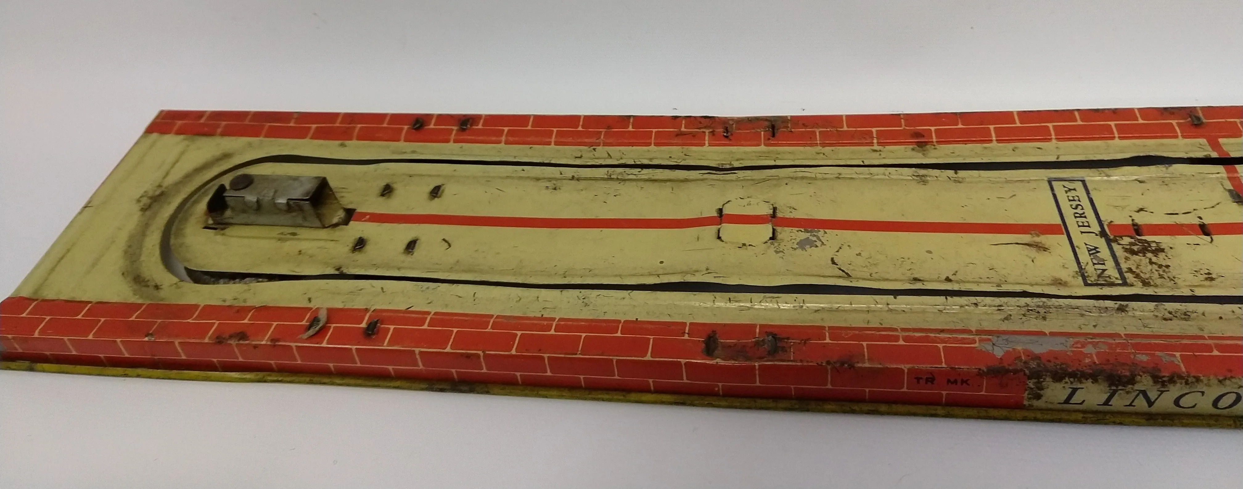 Unique Art MFG. Lincoln Tunnel Original toy part base.