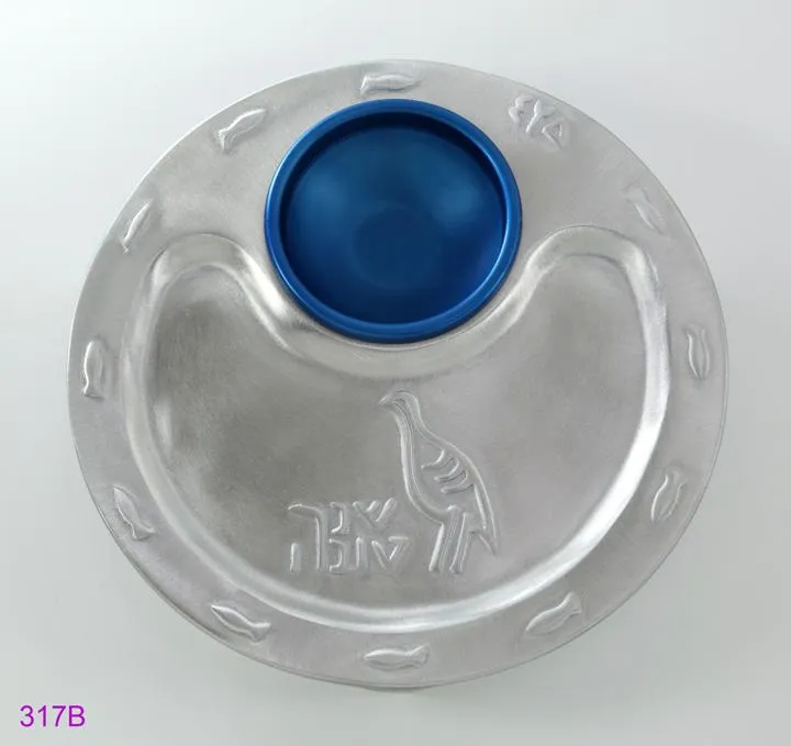 Unique Israeli Rosh Hashannah Plate Sets
