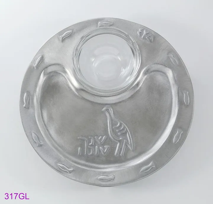 Unique Israeli Rosh Hashannah Plate Sets