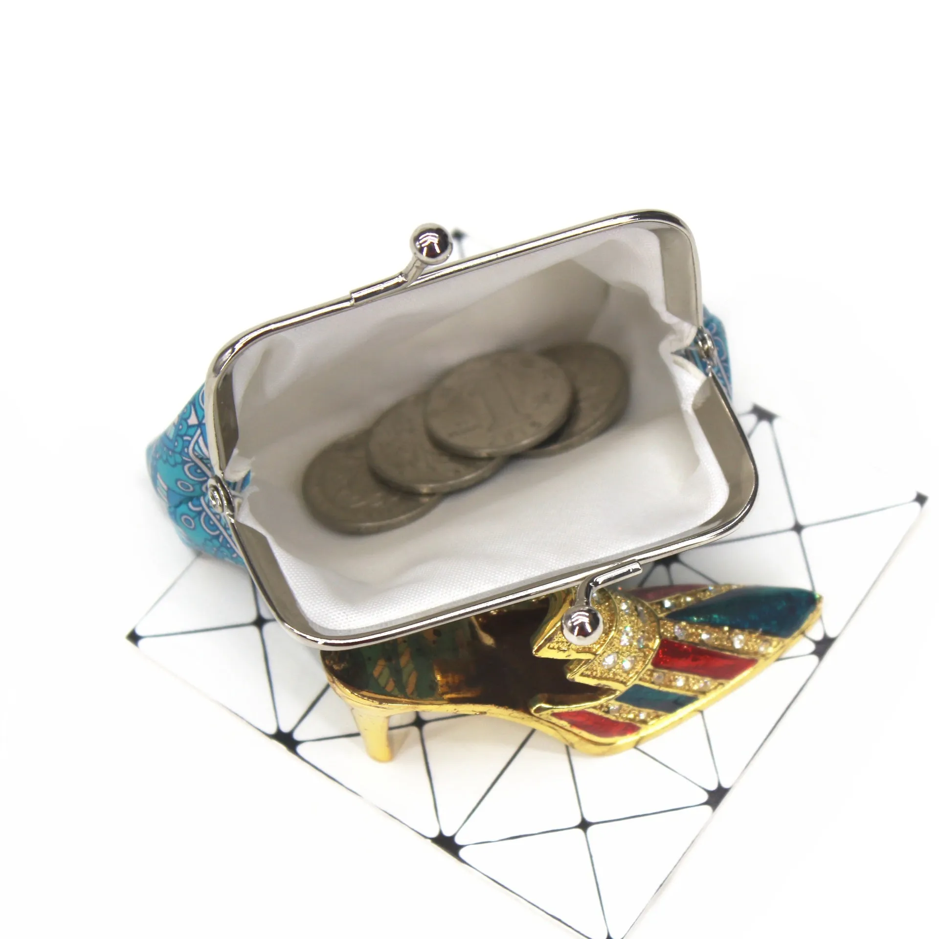Vintage National Wind Coin Wallet