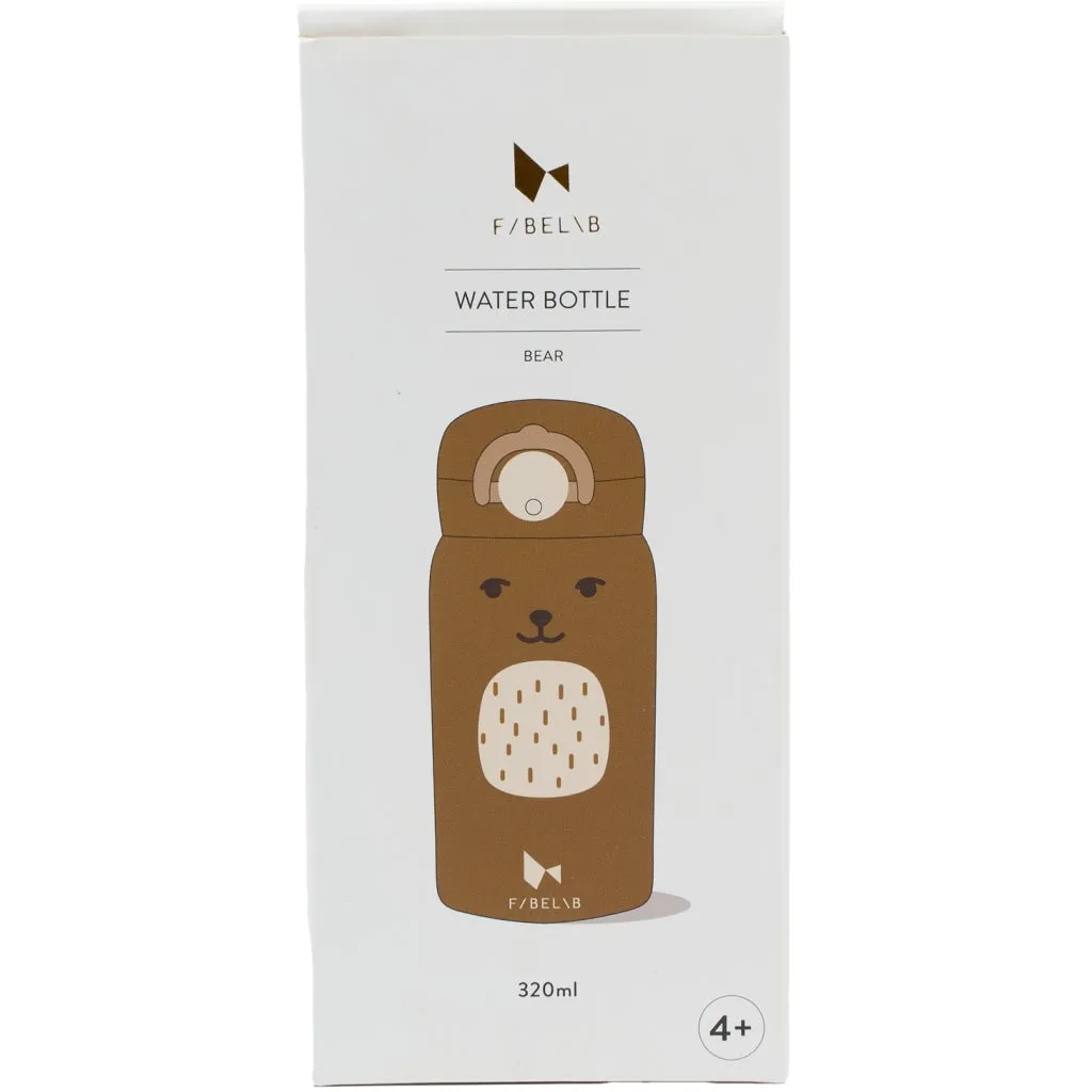 Water bottle - Small - Bear - Ochre