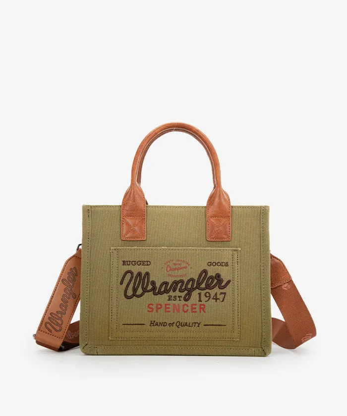 Wrangler Canvas Crossbody Bag Set