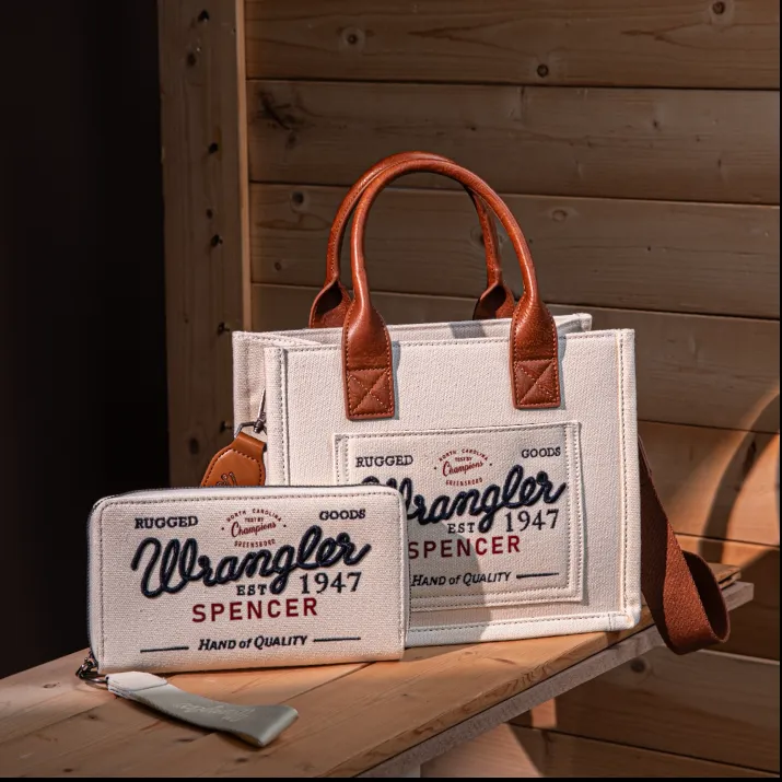Wrangler Canvas Crossbody Bag Set