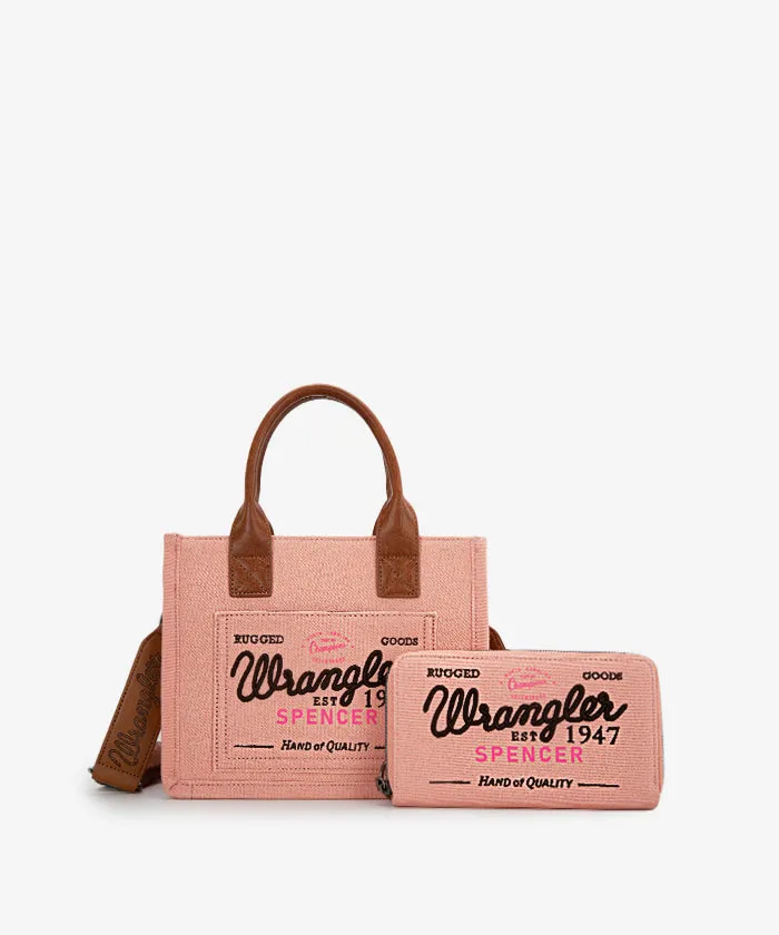 Wrangler Canvas Crossbody Bag Set