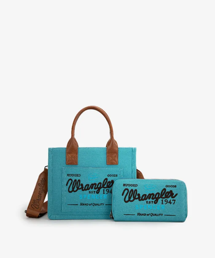 Wrangler Canvas Crossbody Bag Set