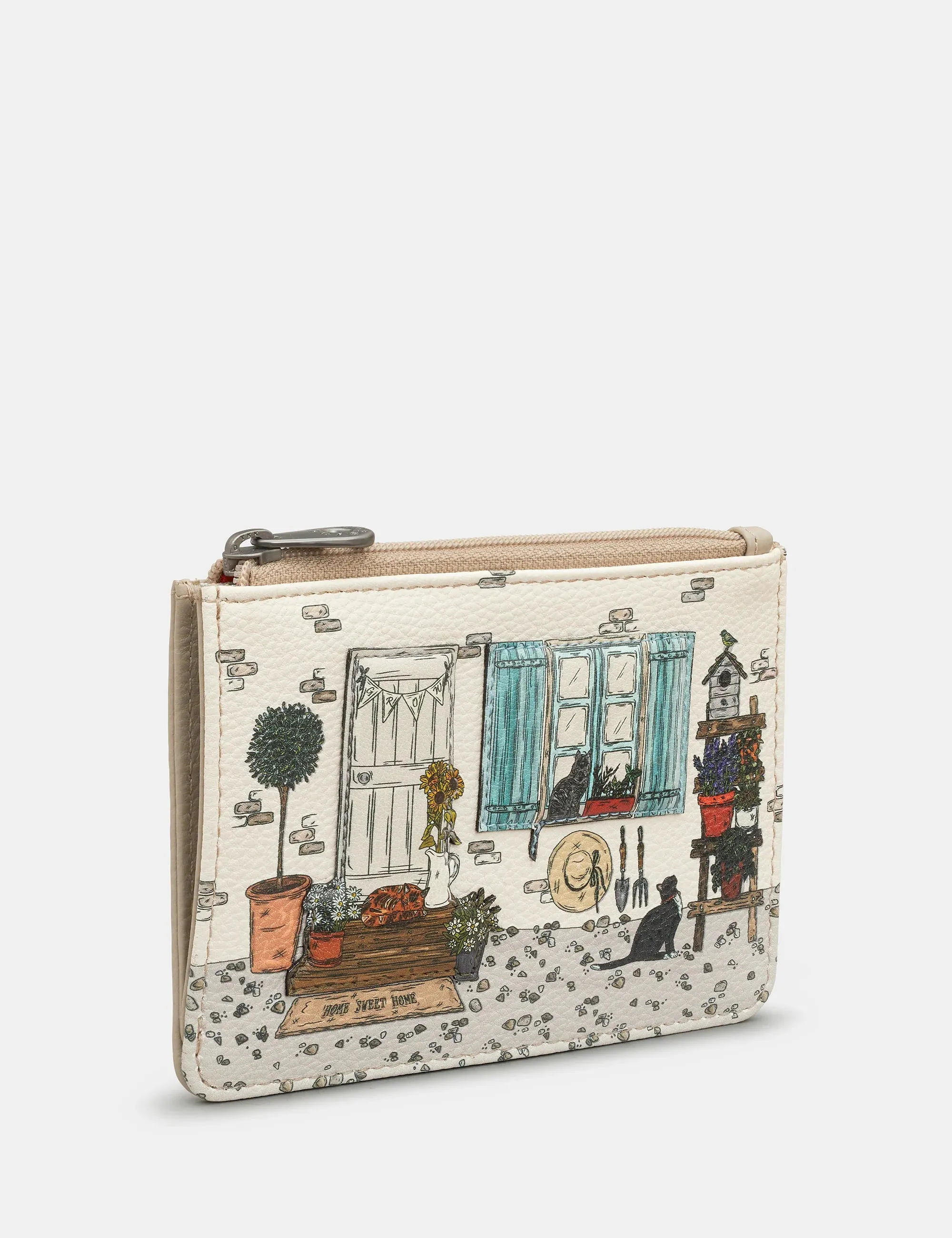 Yoshi Y1321 Country cottage zip top purse